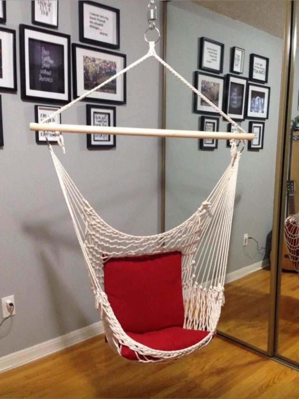 Indoor Macramé Hanging Chair